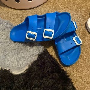 Royal Blue waterproof Birkenstocks